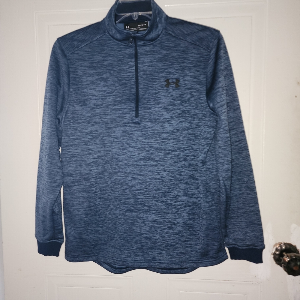 Under Armour Men's Blue Quarter-Zip Jacket